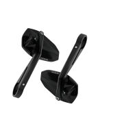 Mirror handlebar pair black E-marked