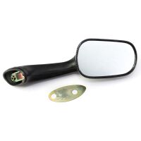 Mirror right carbon look E-marked