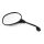 Mirror left black e-marked EH308I