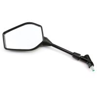 Mirror left carbon look E-marked