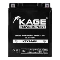 Battery GEL KAGE YB14L-A2 YB14L-B2