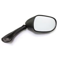 Mirror right black e-marked