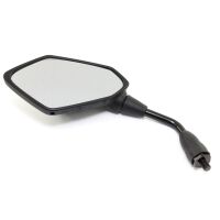 Mirror left black E-marked