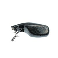 Mirror left with indicator carbon look