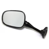 Mirror left carbon look E-marked
