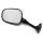 Mirror left carbon look E-marked