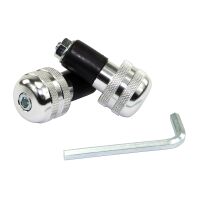 Lenkergewichte Alu silber gerändelt
