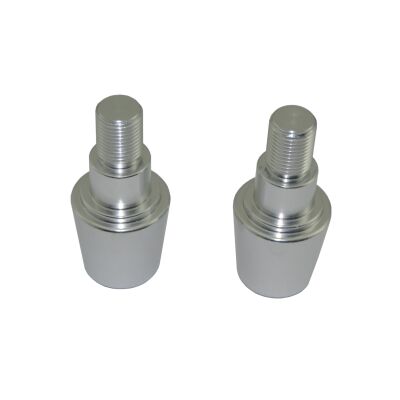 Lenkergewichte Alu silber