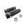 Lenkergriffe Satz Shark Metall/Chrome