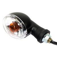 Blinker Paar Mini Oval schwarz E-geprüft