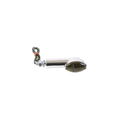 Cat´s Eye Mini Blinker verchromt getönt 40mm  MT-003-S-CR40