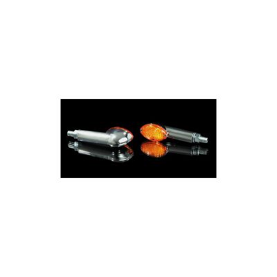 Cat´s Eye Mini Blinker verchromt 40mm