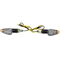 Blinker Paar LED PEAK schwarz E-geprüft