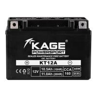 Batterie GEL KAGE YT12A-BS YTX12A-BS YTZ12S YTZ14S