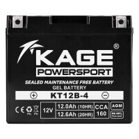 Batterie GEL KAGE YT12B-4 YT12B-BS
