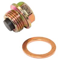 Ölablassschraube magnetisch M18 x 1,5 mm mit Dichtring