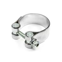 Auspuff Schelle 43 mm Chrom