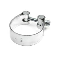 Auspuff Schelle 49 mm Chrom