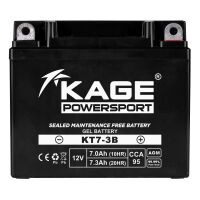 Batterie GEL KAGE 12N7-3B 12N9-3B YB9L-A2 / YB9L-B
