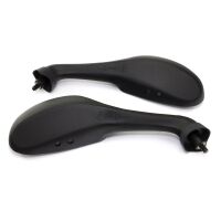 Mirror pair black E-marked