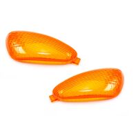 Indicator glass Set front E-marked 2 pieces