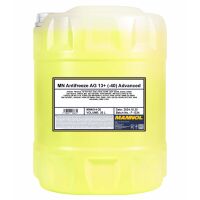 Frostschutz MANNOL Antifreeze -40°C 20 Liter gelb