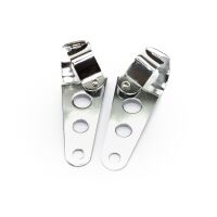 Lampenhalter Scheinwerfer Lampe Halter 28-38 mm chrom...