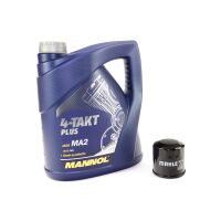 Motoröl Set 10W40 4 Liter + Ölfilter OC575