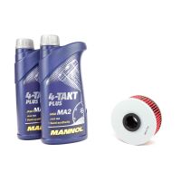 Motoröl Ölfilter HF144 Set SAE 10W-40 2 Liter
