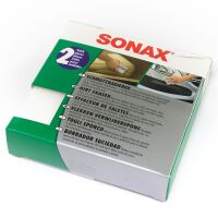 SONAX Schmutz Radierer 2 Stück Wachs Politur Entferner