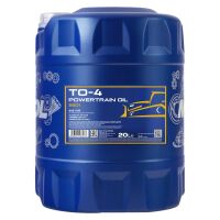 MANNOL TO-4 Powertrain Oil SAE 10W Caterpillar 20 Liter