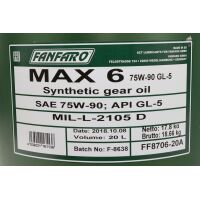 Getriebeöl Getriebe Öl FANFARO MAX 6 75W-90...