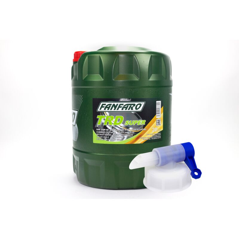 FANFARO Motoröl 15W-40 TRD 20 Liter inkl. Auslasshahn online im MVH S ...