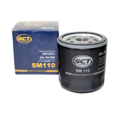 Motoröl Set 5W40, 5 Liter + Ölfilter SM5086 + Ölablassschraube 48871