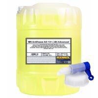 Frostschutz MANNOL Antifreeze -40°C 20 Liter gelb...