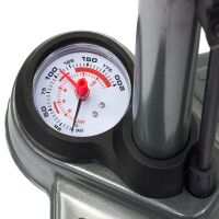 Luftpumpe 12 Bar Standpumpe mit Manometer für alle Ventile