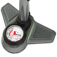 Luftpumpe 12 Bar Standpumpe mit Manometer für alle Ventile