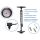 Luftpumpe 12 Bar Standpumpe mit Manometer für alle Ventile