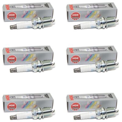 6x NGK Laser Platinum Zündkerzen BKR6EQUP – OEM Upgrade Für BMW