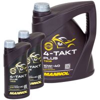 Motoröl MANNOL 4-Takt Plus API SL SAE 10W-40...