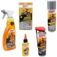 Bike Reiniger Set Sprühwachs Kettenspray Pflegetuch...