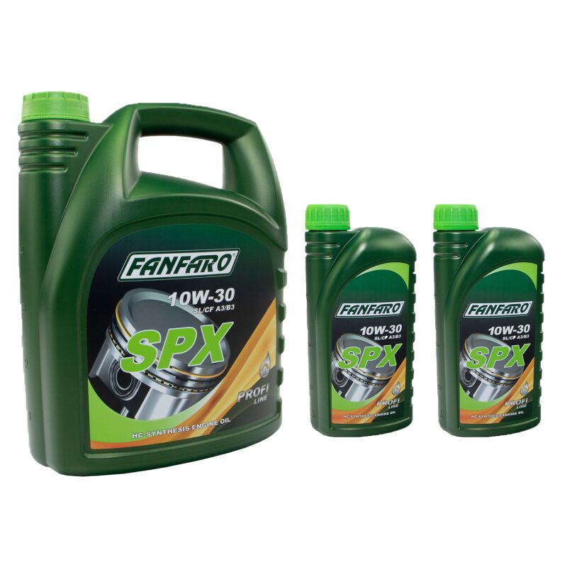 FANFARO Motoröl 10W30 SPX API SN 7 Liter online im MVH Shop kaufen, 27,49
