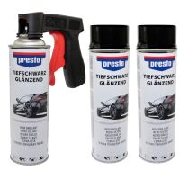 Felgenspray schwarz glanz Lack Spray Presto 428948 3 X...