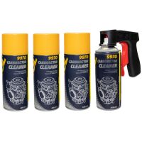 Vergaser Reiniger Vergaserreiniger MANNOL 4 X 9970 400 ml...