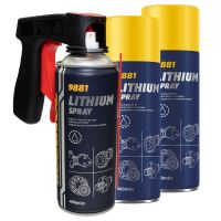 Lithium Spray Lithiumfett MANNOL 9881 3 X 400 ml mit...