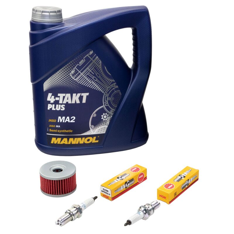 Wartungspaket Für Kawasaki Z750 (2004-2014) – Inkl. Motoröl 10W40 4L, Ölfilter & Zündkerzen