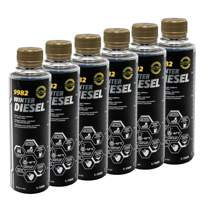 Winter diesel fuel additive Mannol 9983 6 X 250 ml buy online by MVH ,  23,99 €