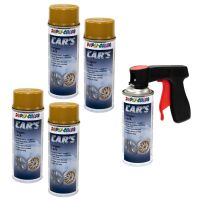 Felgenlack Lack Spray Cars Dupli Color 385902 Gold 5 X...