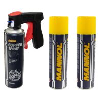 Kupfer Paste Spray Cooper Spray MANNOL 9880 3 X 500 ml...