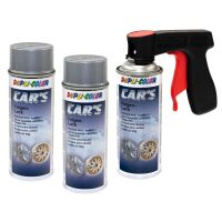 Felgenlack Lack Spray Cars Dupli Color 385919 Silber 3 X...
